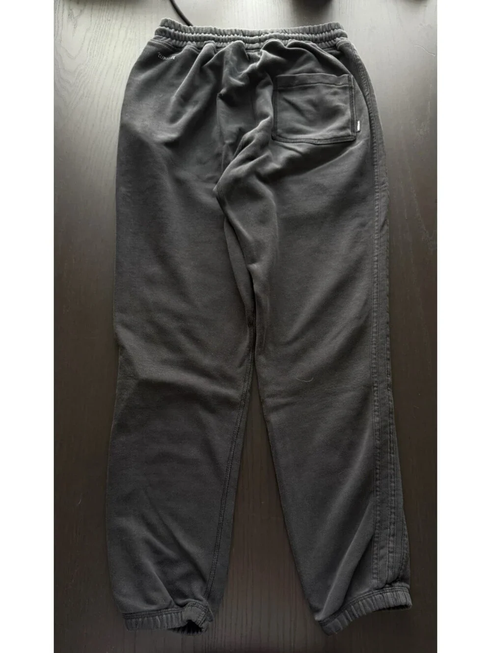 Adidas Originals Mens Small 28” Blackbird Joggers Vintage Black Fleece